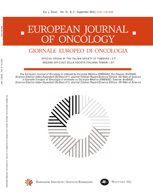 					View European Journal of Oncology Vol.18, No.3 (2013)
				