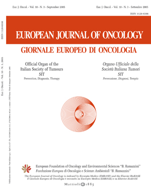 					View European Journal of Oncology Vol.10, No.3 (2005)
				